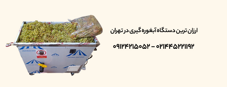 ارزان‌ ترین دستگاه آبغوره‌ گیری در تهران +✔ لیست قیمت‌ 1404