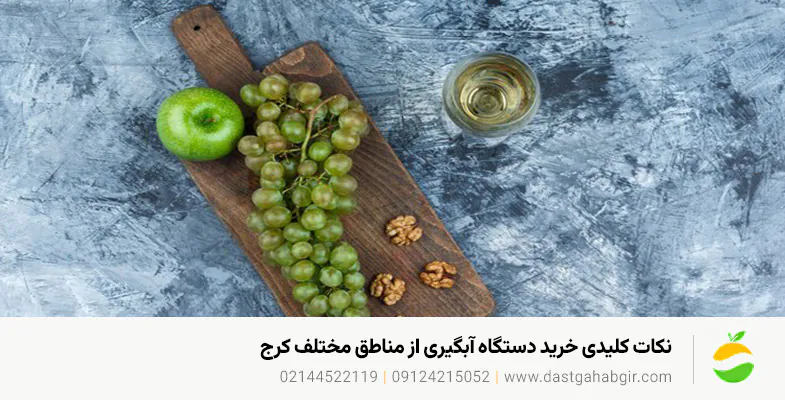 دستگاه آبلیموگیری و آبغورهگیری کرج ( ✔️ ارزان ترین قیمت ) نکات کلیدی خرید دستگاه آبگیری از مناطق مختلف کرج
