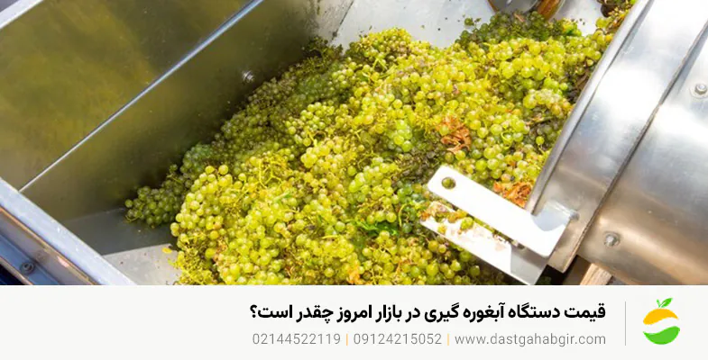 خرید دستگاه آبغوره گیری با کیفیت ✦ قیمت دستگاه آبگیری غوره قیمت دستگاه آبغوره گیری